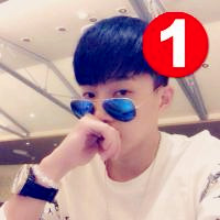 男头强迫症带数字1图片
