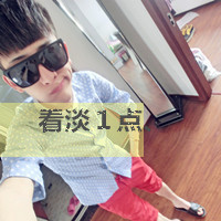 qq头像男生帅气戴墨镜带字图片