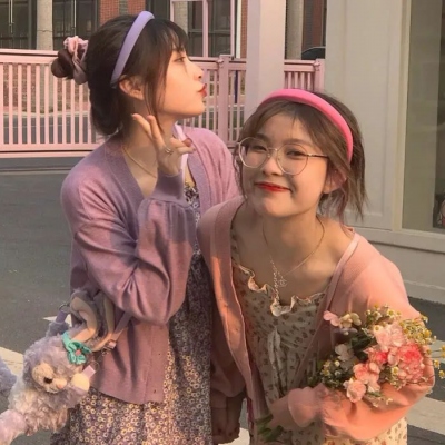 qq头像女生闺蜜头像双人真人图片
