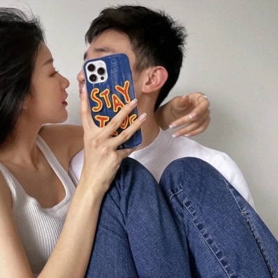情侣头像温柔治愈真人