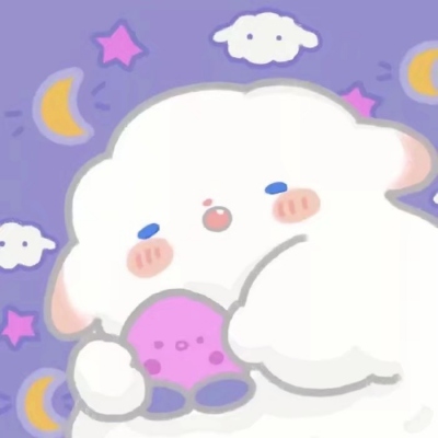 可爱萌萌哒卡通情头一左一右图片