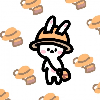 卡通兔子头像图片萌萌哒