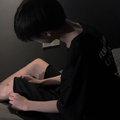 黑色丧系头像
