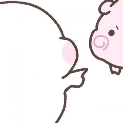微信可爱卡通情侣图片一左一右头像