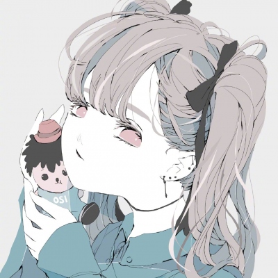 插画头像女独特风格图片