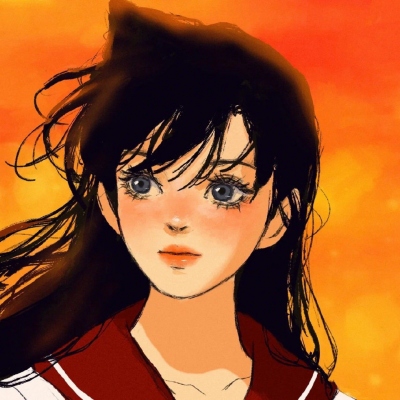 超仙女生丧系动漫手绘头像图片
