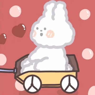 超萌版的卡通情侣头像