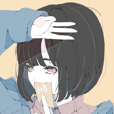插画头像女独特风格图片