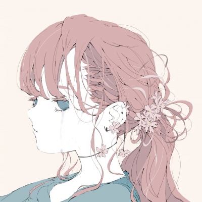 插画头像女独特风格图片
