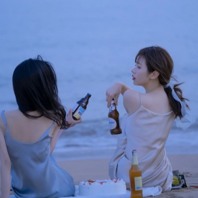 微信双人ins超仙气闺蜜头像图片