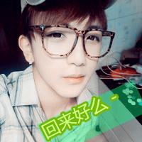 戴眼镜真人斯文男生带字头像图片