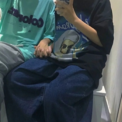 微信绝版情头真人双人高清图片
