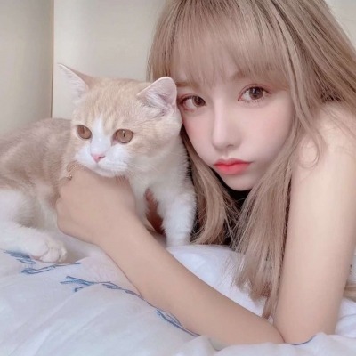 女生带猫咪情头