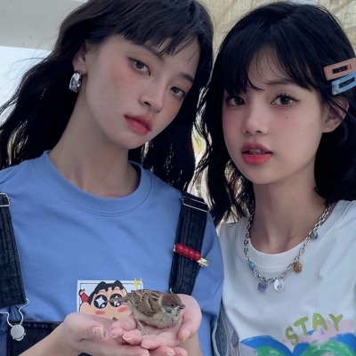 微信双人ins超仙气闺蜜头像图片