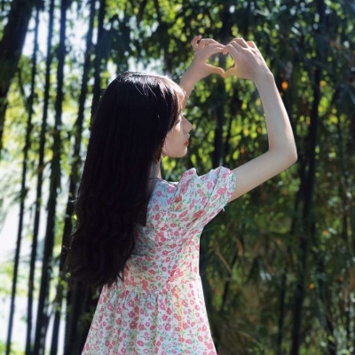 微信仙气满满森系美女头像图片