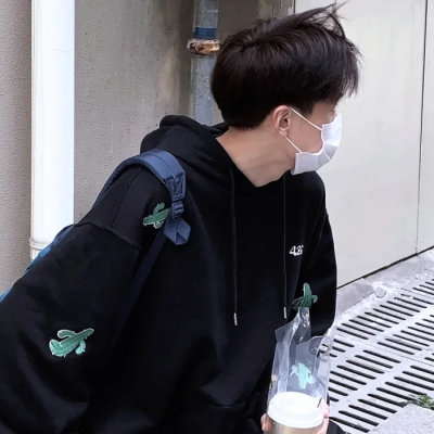 微信超拽侧脸男生帅气头像图片