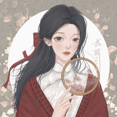 微信温柔治愈女生手绘头像图片