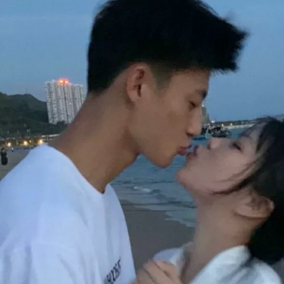 微信绝版情头真人双人高清图片