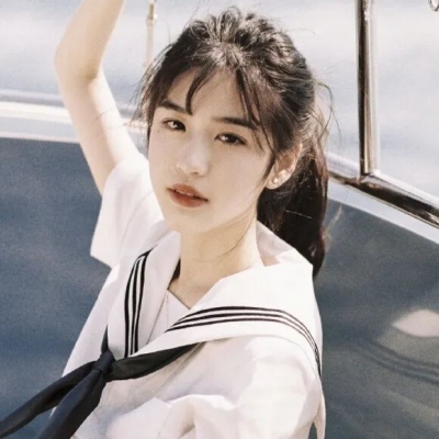 微信唯美真人神仙女头图片