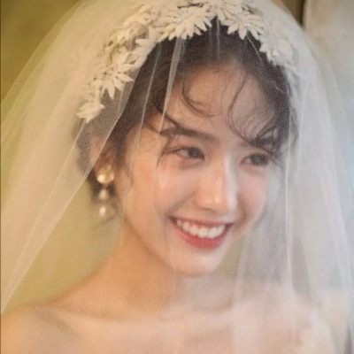 唯美女生微信头像婚纱高清图片