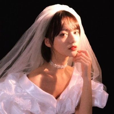 唯美女生微信头像婚纱高清图片