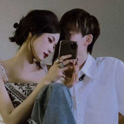 情头一男一女高冷黑色系霸气图片