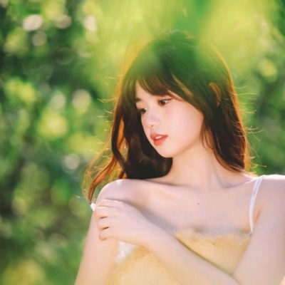 超级唯美仙气森系女生头像图片