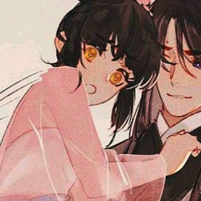 超仙动漫情头情侣双人两张图片