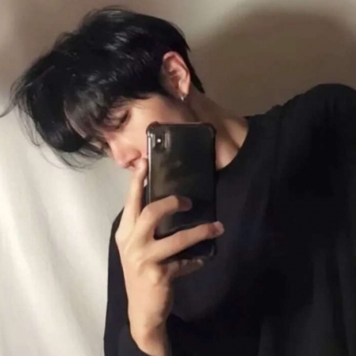 情头一男一女高冷黑色系霸气图片