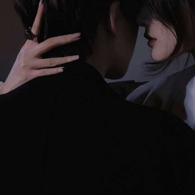 情头一男一女高冷黑色系霸气图片