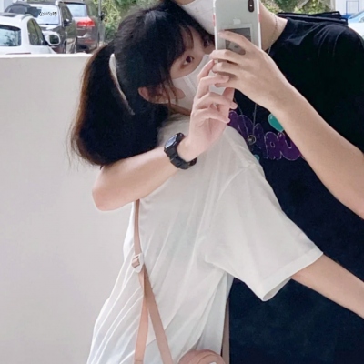 戴口罩不露脸双人明显真人情头