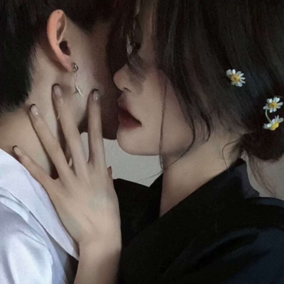 情头一男一女高冷黑色系霸气图片