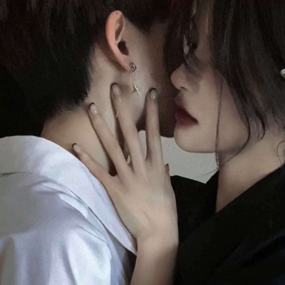 情头一男一女高冷黑色系霸气图片