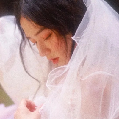 唯美女生微信头像婚纱高清图片