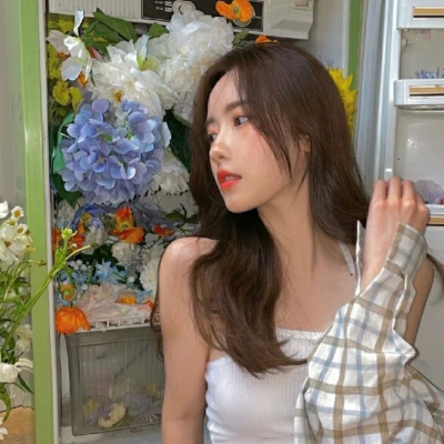 甜美系森女系头像图片
