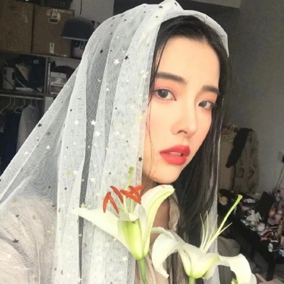 唯美女生微信头像婚纱高清图片