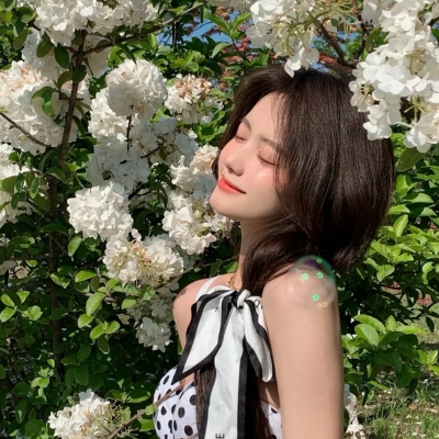 甜美系森女系头像图片