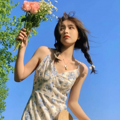 甜美系森女系头像图片