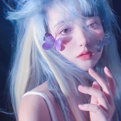 高质量混网女头染发图片