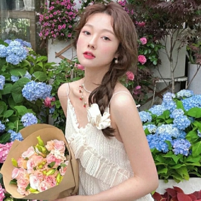 甜美系森女系头像图片