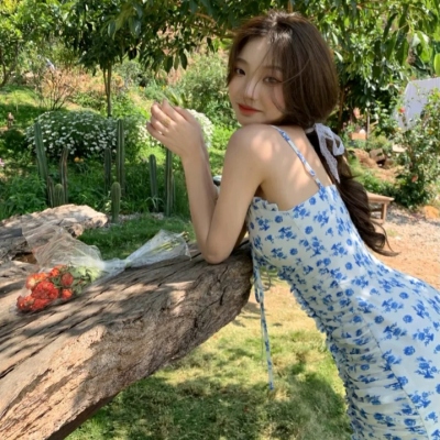 甜美系森女系头像图片