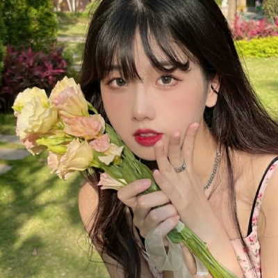 甜美系森女系头像图片