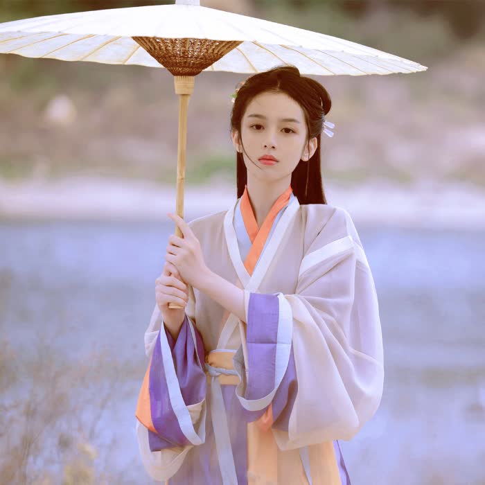 打伞古风意境女生头像图片