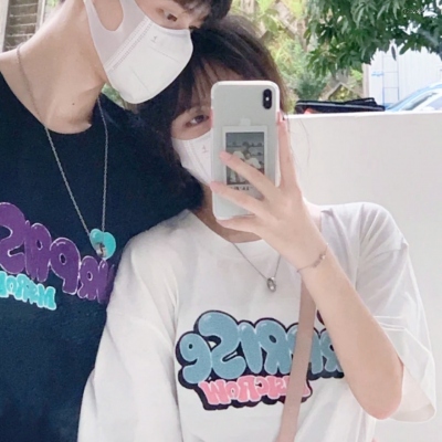 戴口罩不露脸双人明显真人情头