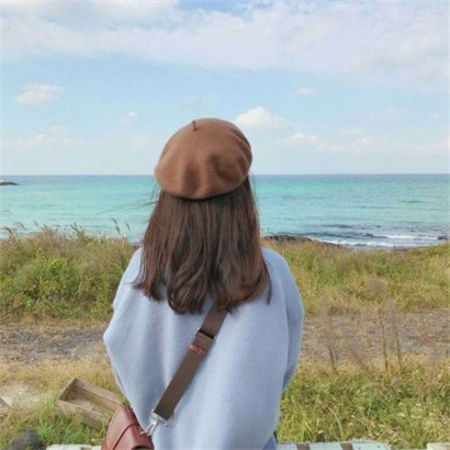 清新女生头像背影仙气图片