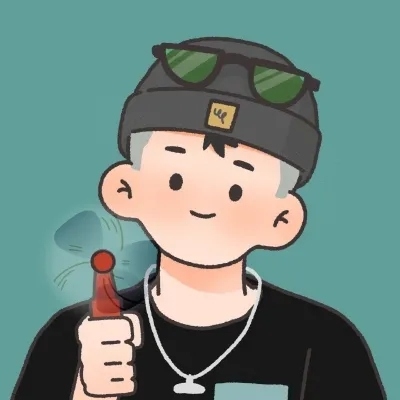 可爱超甜的拿小风扇动漫男生头像图片