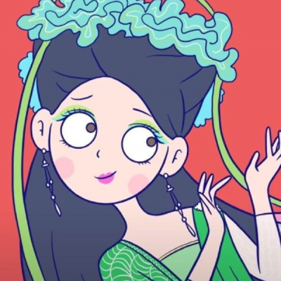 q版欢天喜地七仙女头像卡通搞怪图片