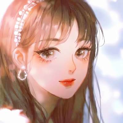 微信女生温柔仙气头像动漫图片