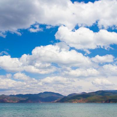 泸沽湖图片风景头像
