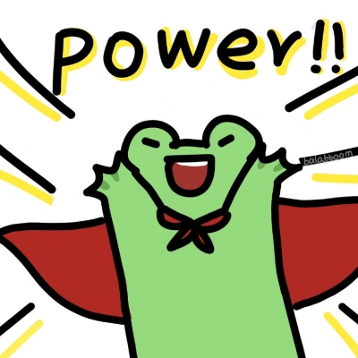 举双手power表情包可爱头像图片